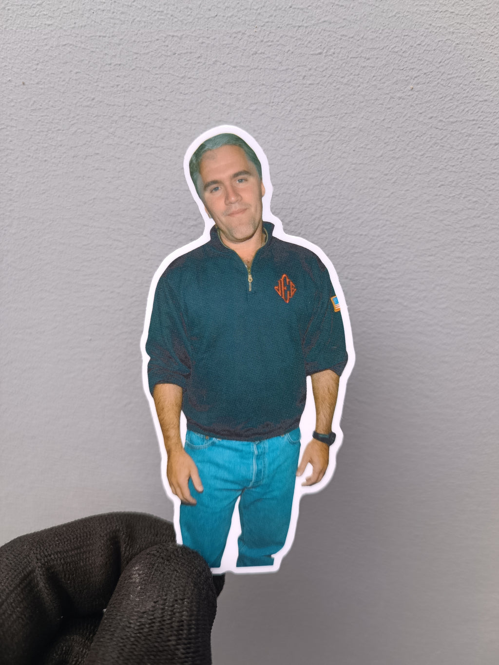 Kirkified Epstein Sticker, Meme Sticker, Funny Vinyl Sticker, Waterproof Laptop Sticker, Water Bottle Sticker, Car Decal Gift
